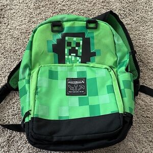 Creeper Green Backpack Minecraft jinx boys